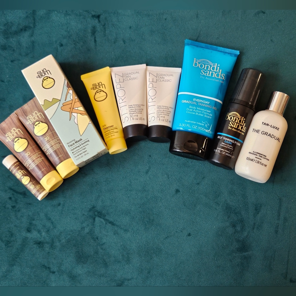 10 piece suncare